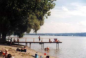 Bodensee, Fischerhaus bei Allensbach