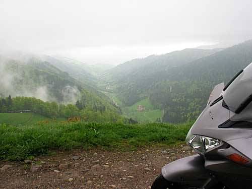 vor Bonhomme und Lac Blanc